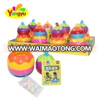 Popular Funny gourd shape toys with sweet egg shape candy