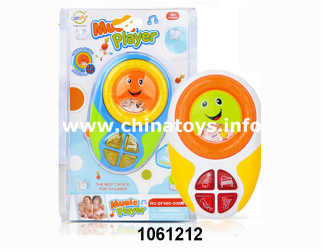 Plastic Toy Cartoon Baby Toy Key with Music and Light (1061212)